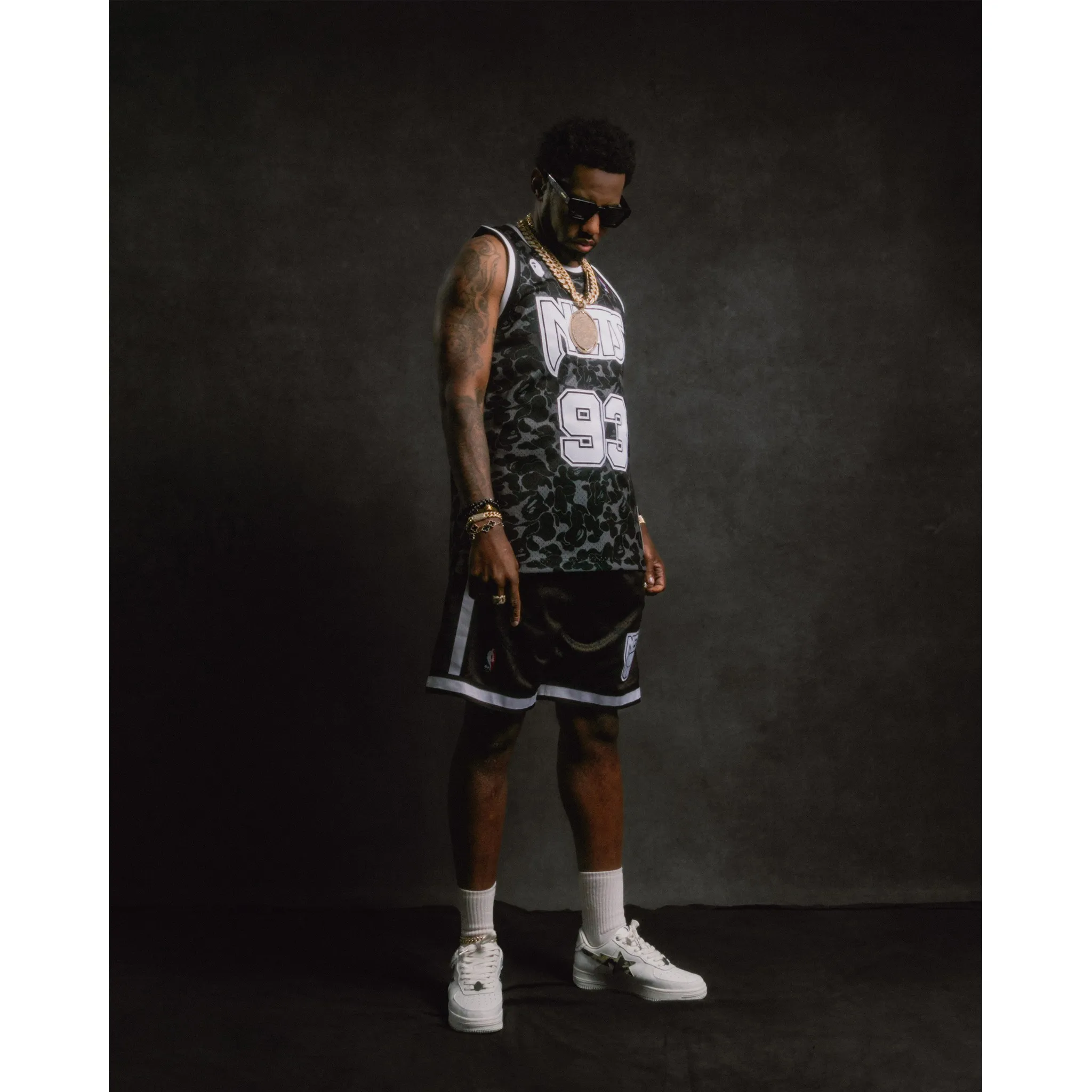 BAPE & Mitchell & Ness Drop a New Batch of NBA Jerseys